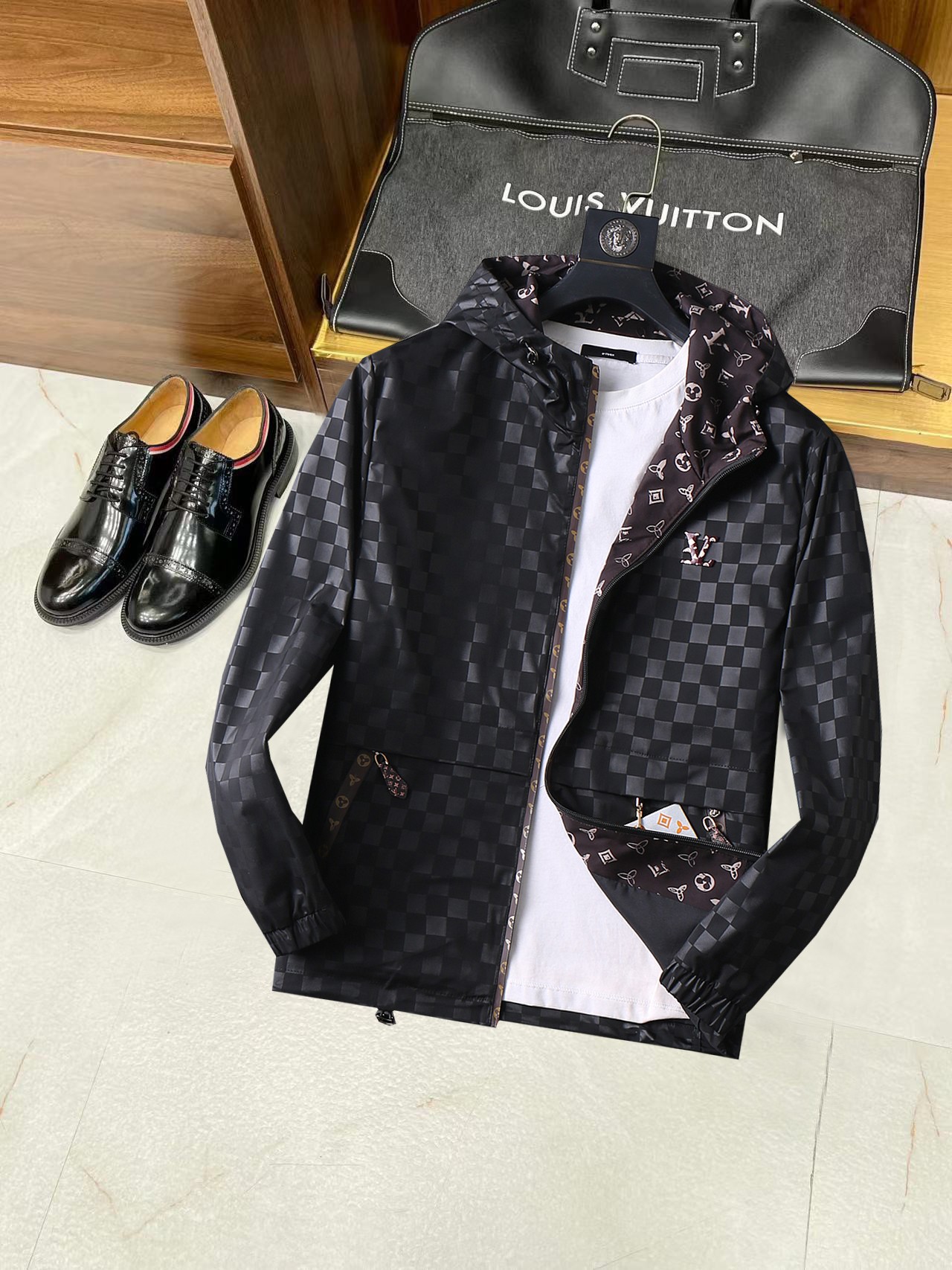 Louis Vuitton Kleding Jas &Jassen Mannen Lentecollectie Casual