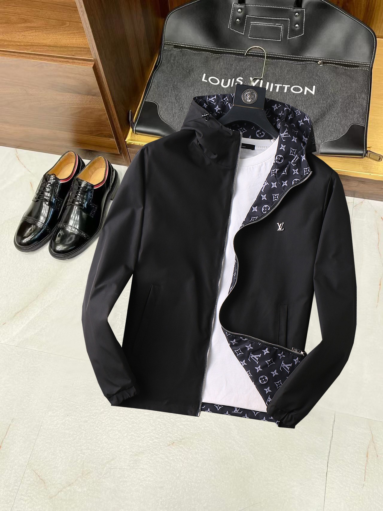 Louis Vuitton Kleding Jas &Jassen Mannen Lentecollectie Casual