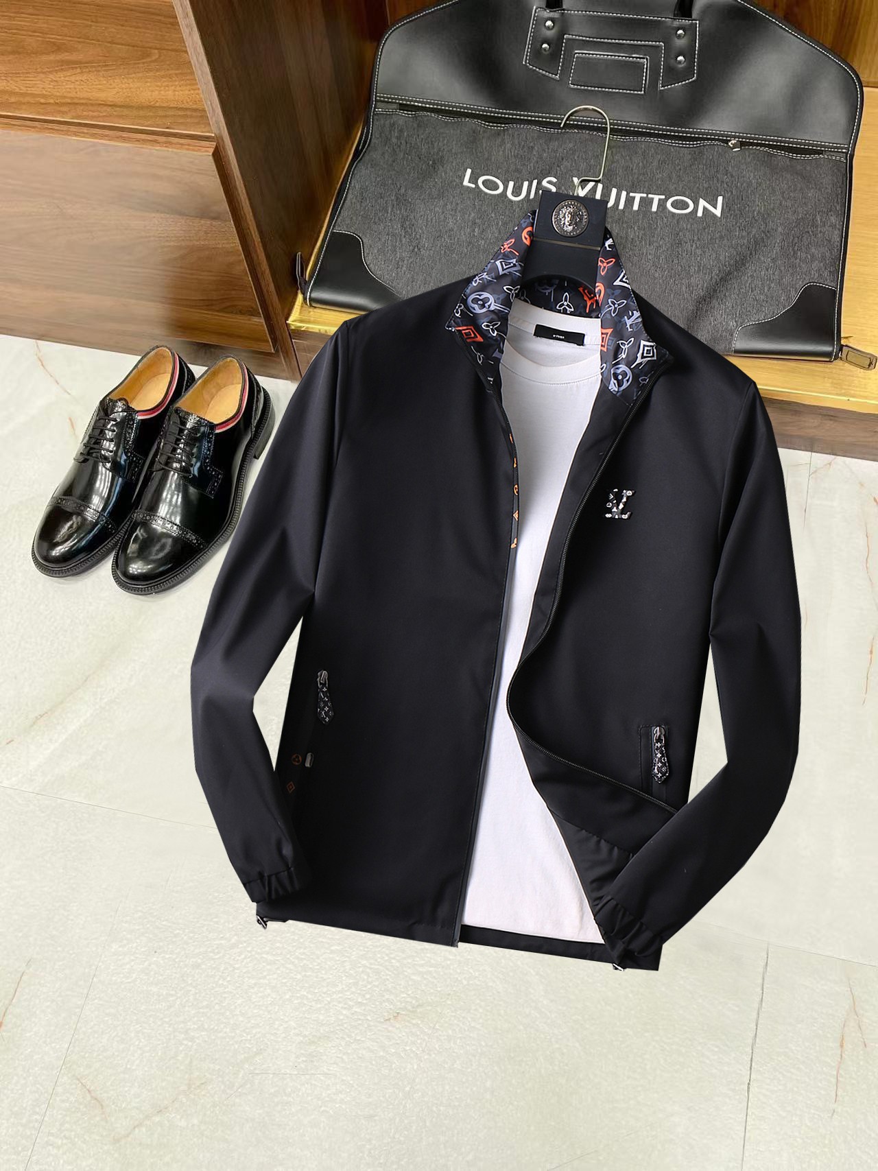 Louis Vuitton Kleding Jas &Jassen Uit China
 Mannen Lentecollectie Casual