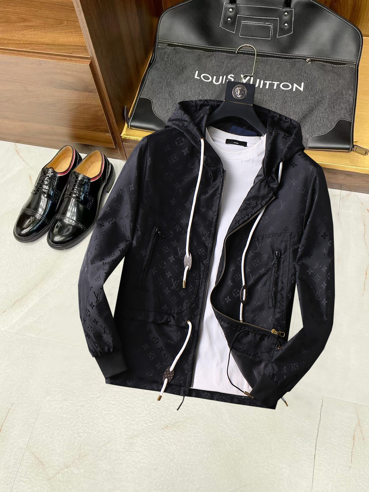 Louis Vuitton Kleding Jas &Jassen Mannen Lentecollectie Casual