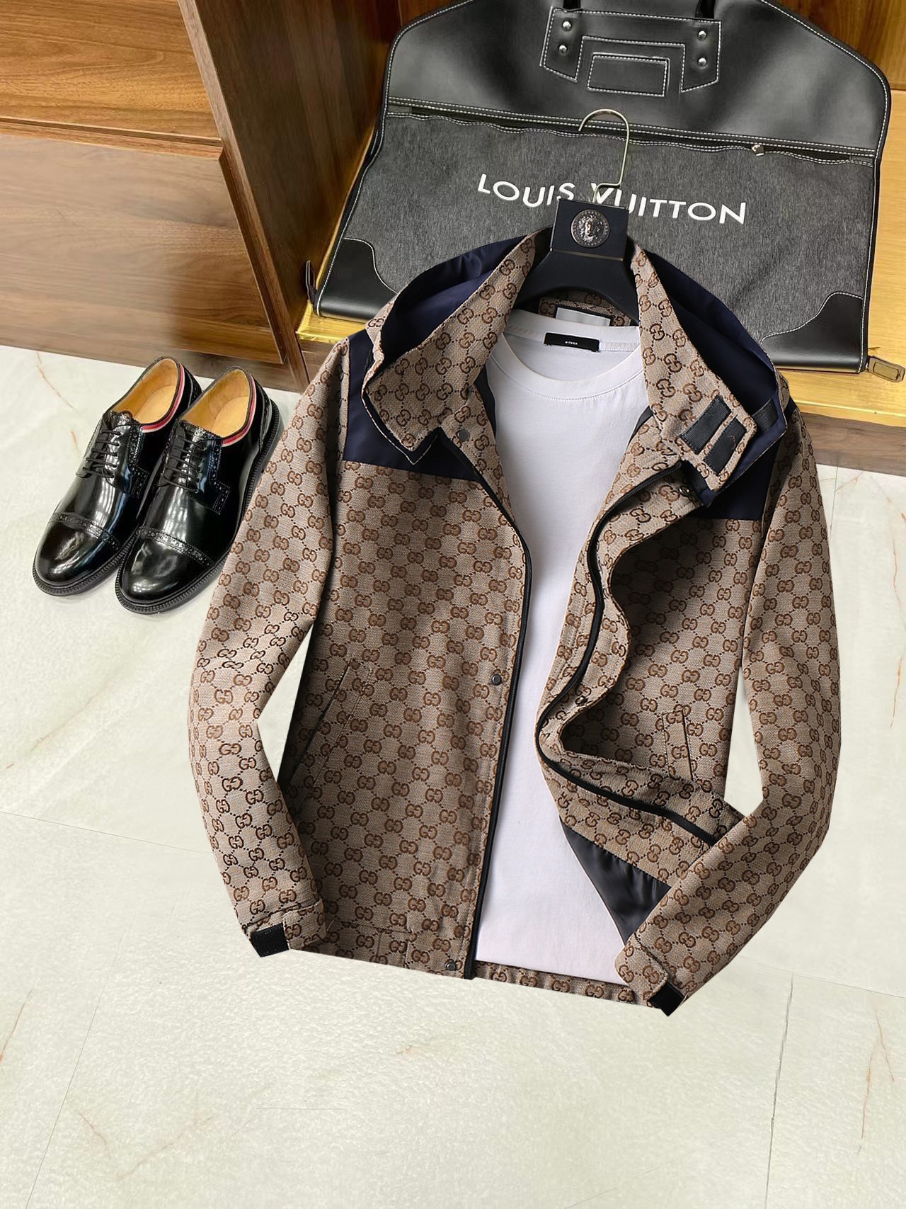 Gucci Kleding Jas &Jassen Mannen Lentecollectie Casual