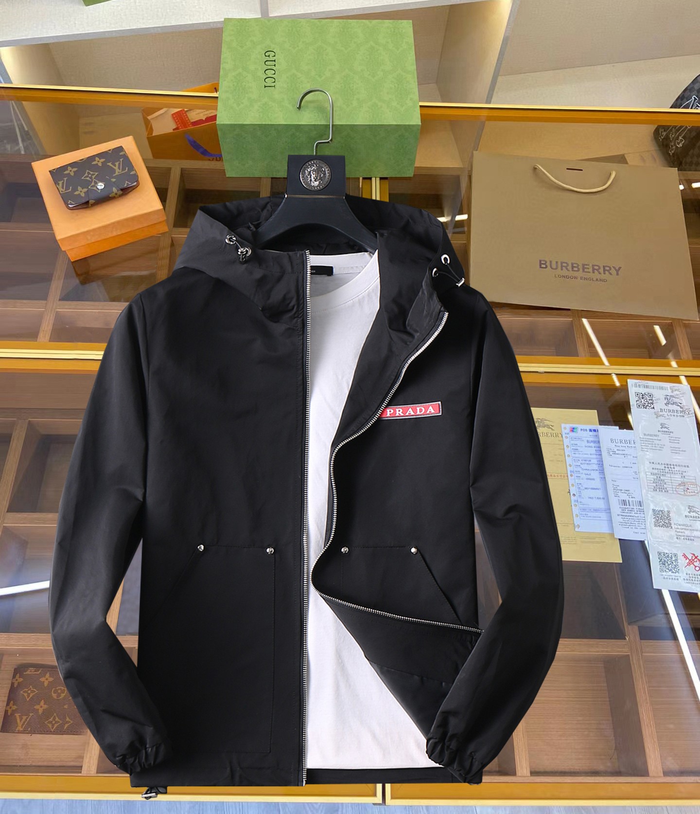 Prada Clothing Coats & Jackets Men Spring Collection Casual