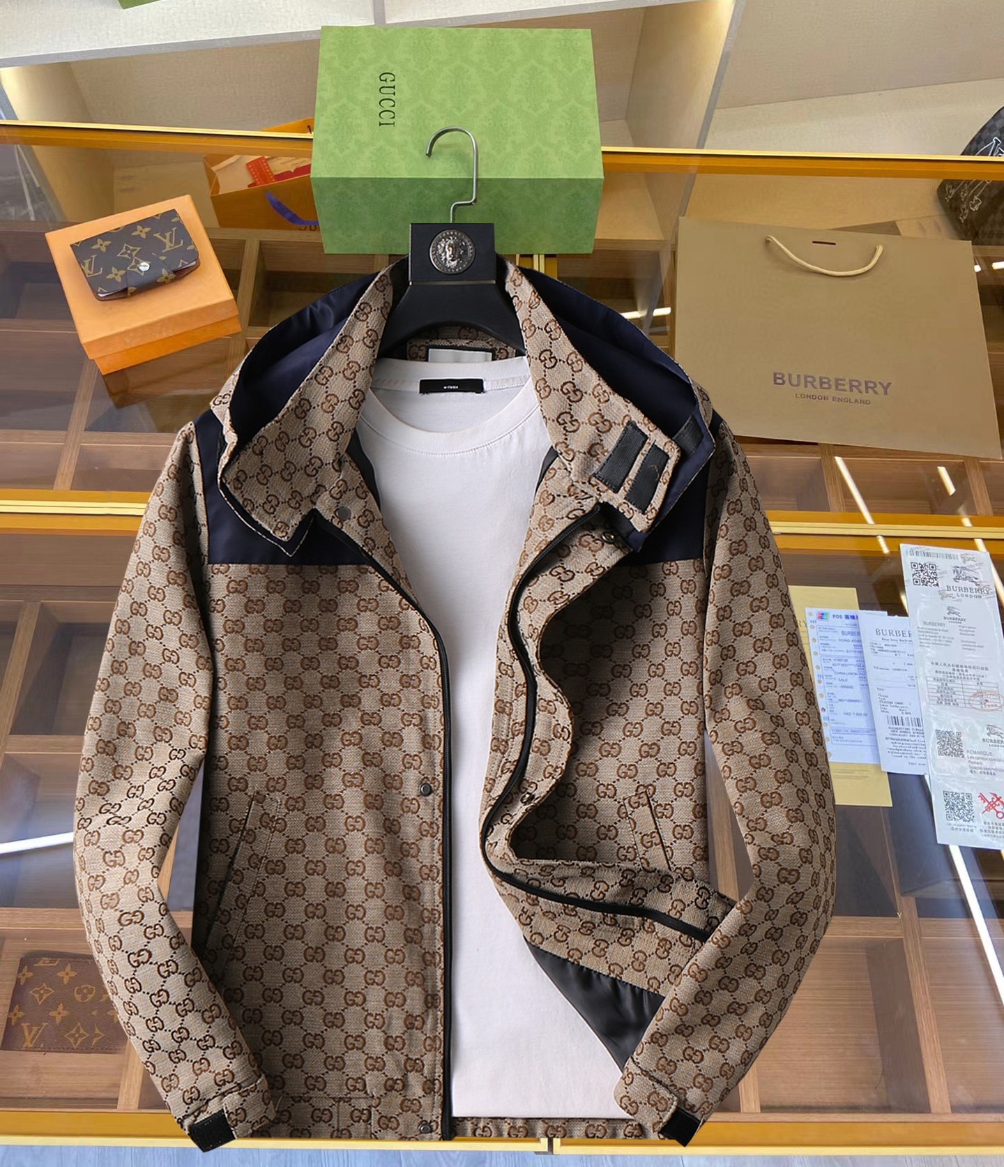 Gucci Kopiëren
 Kleding Jas &Jassen Mannen Herfstcollectie Casual