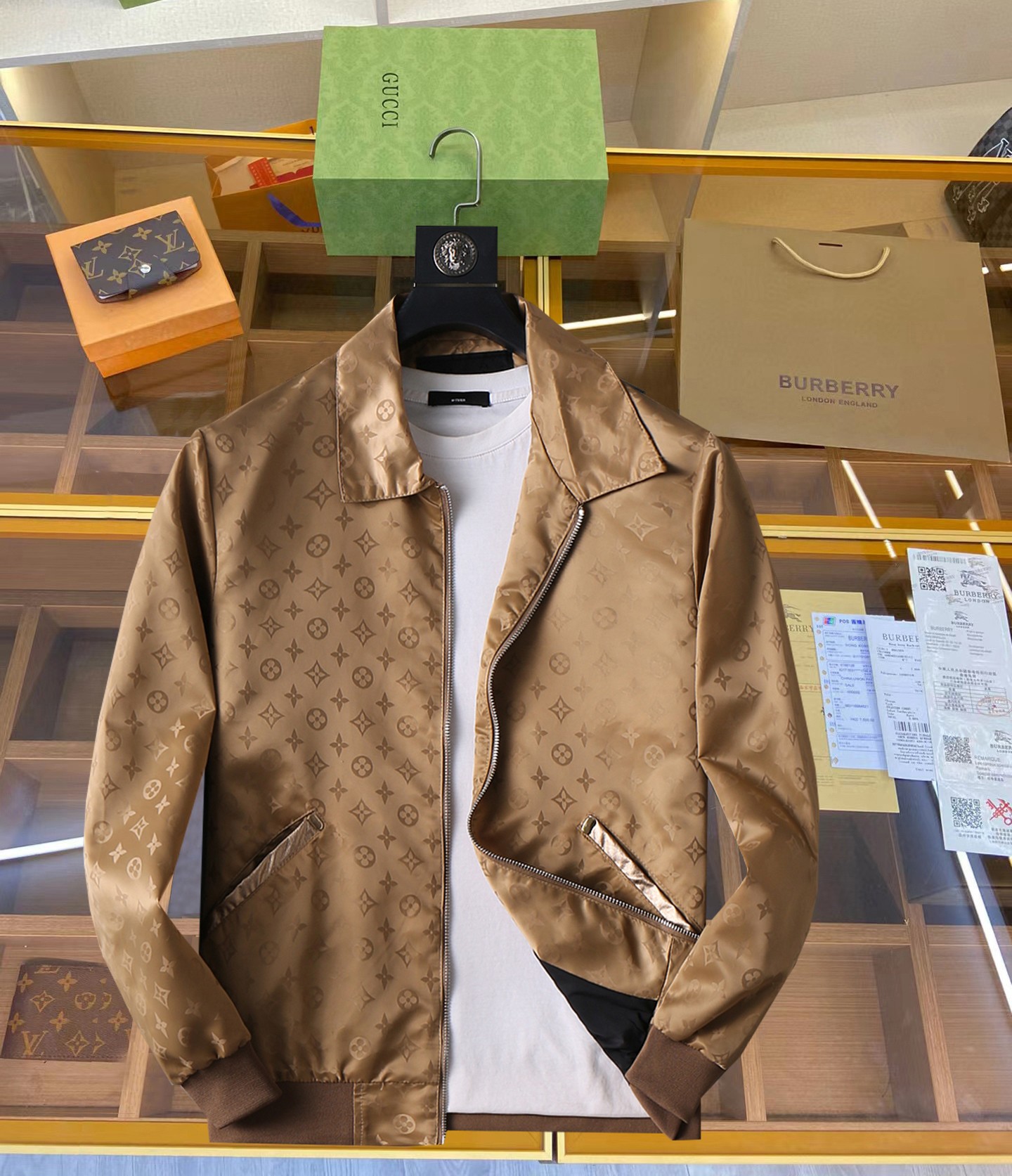 Louis Vuitton Kleding Jas &Jassen Mannen Herfstcollectie Casual