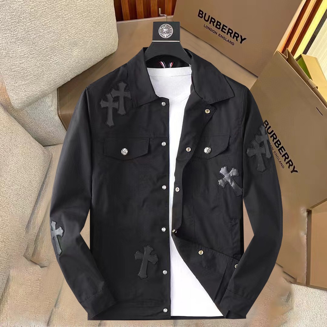 Chrome Hearts Clothing Coats & Jackets Online From China Designer
 Men Spring Collection Casual