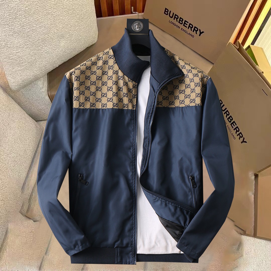Gucci Clothing Coats & Jackets Men Spring Collection Casual