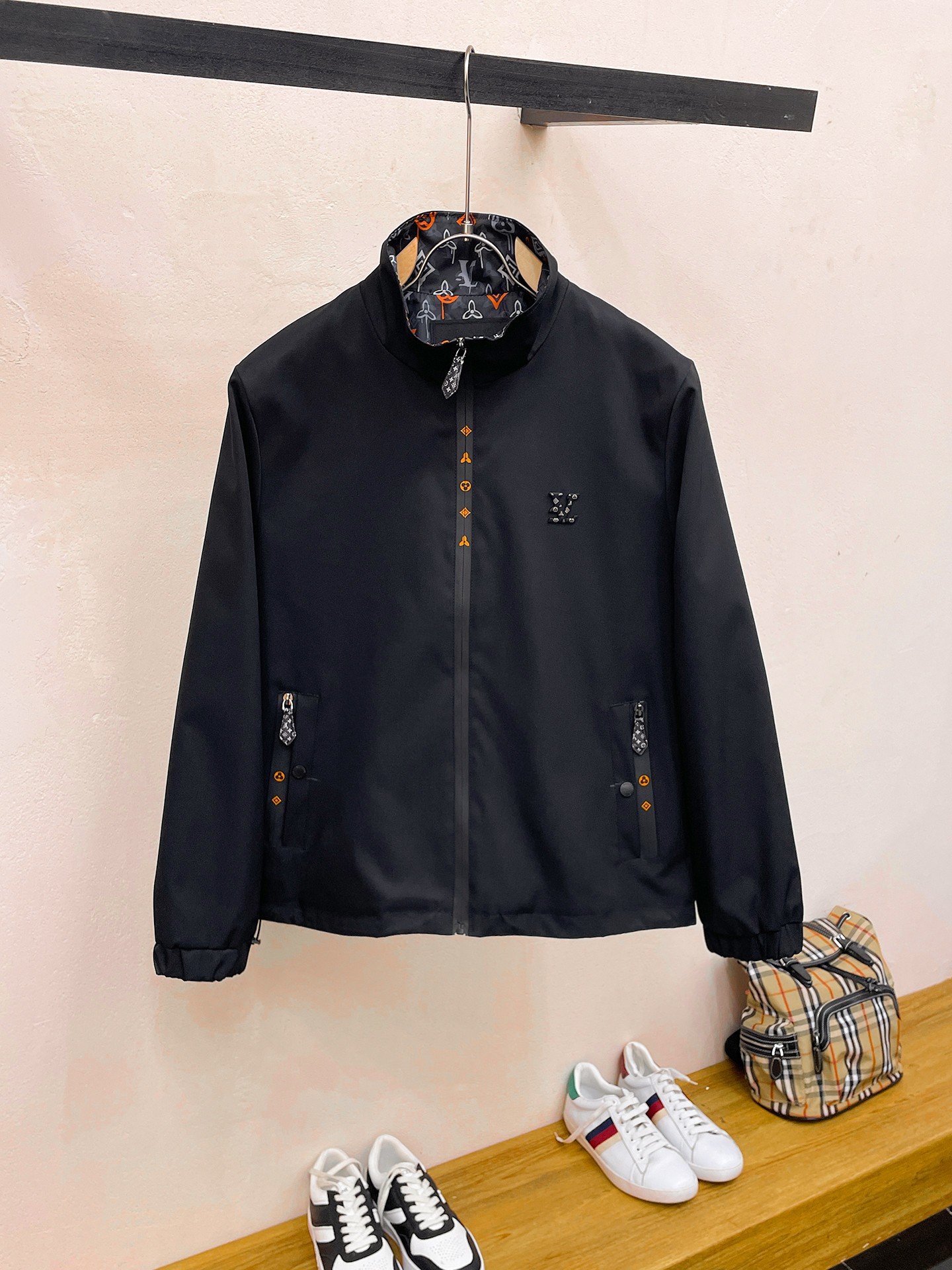 Louis Vuitton Kleding Jas &Jassen Hoogste productkwaliteit
 Mannen Lentecollectie Casual