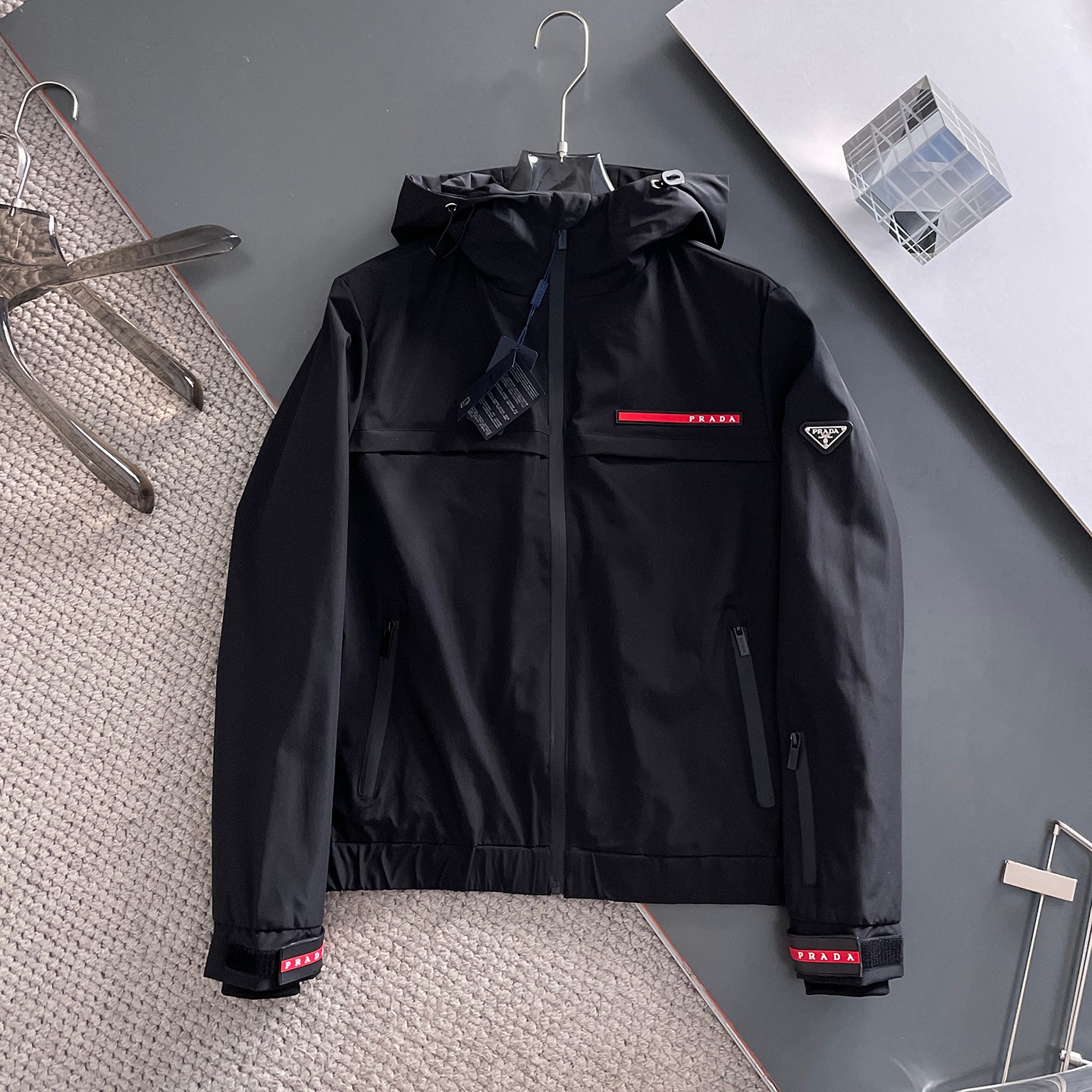 Online
 Prada Clothing Coats & Jackets Men Spring Collection Casual