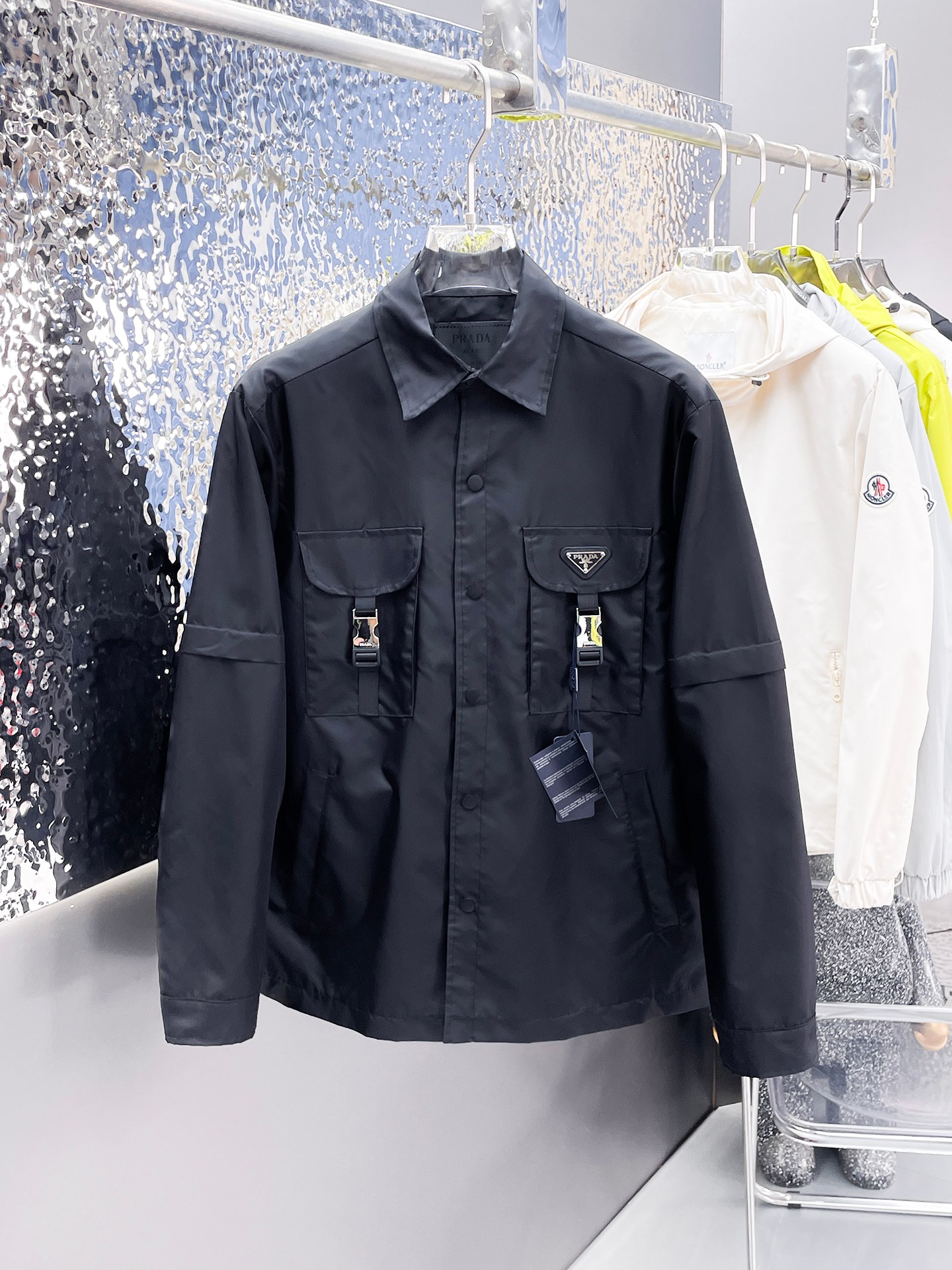 Prada Kleding Jas &Jassen Kwaliteitsreplica
 Mannen Lentecollectie Casual