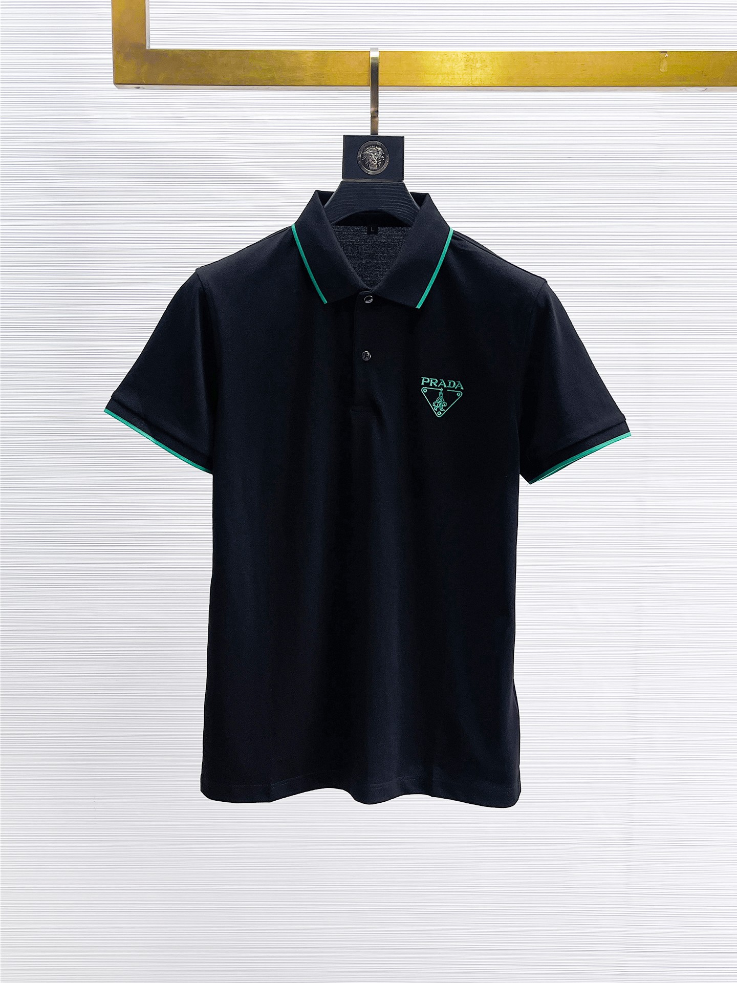 Prada Kleding Polo Replica van de winkelontwerper
 Mannen Katoen Zomercollectie Fashion