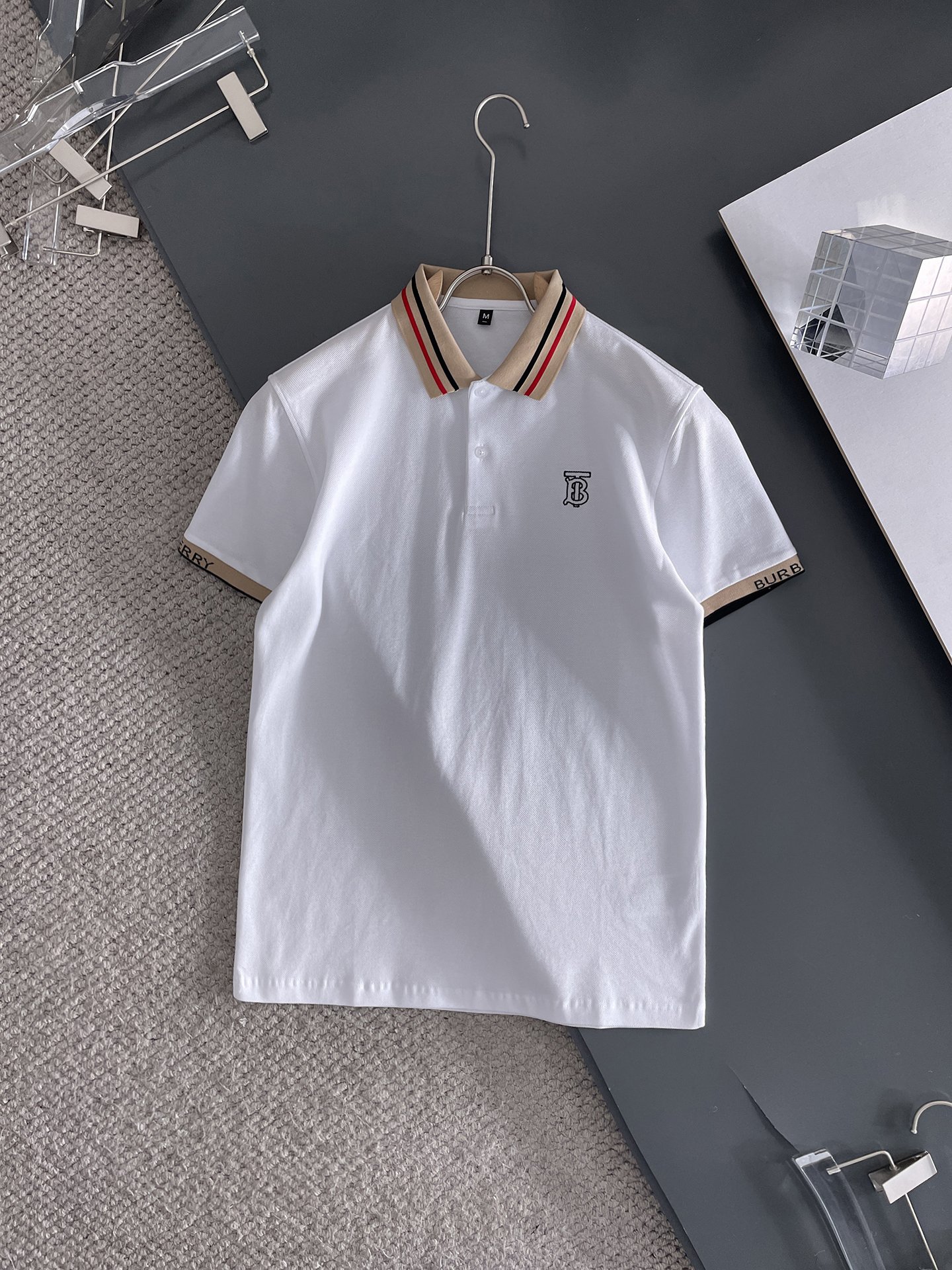 Burberry Clothing Polo High Quality Customize
 Men Cotton Summer Collection Fashion