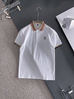 Burberry Clothing Polo High Quality Customize
 Men Cotton Summer Collection Fashion