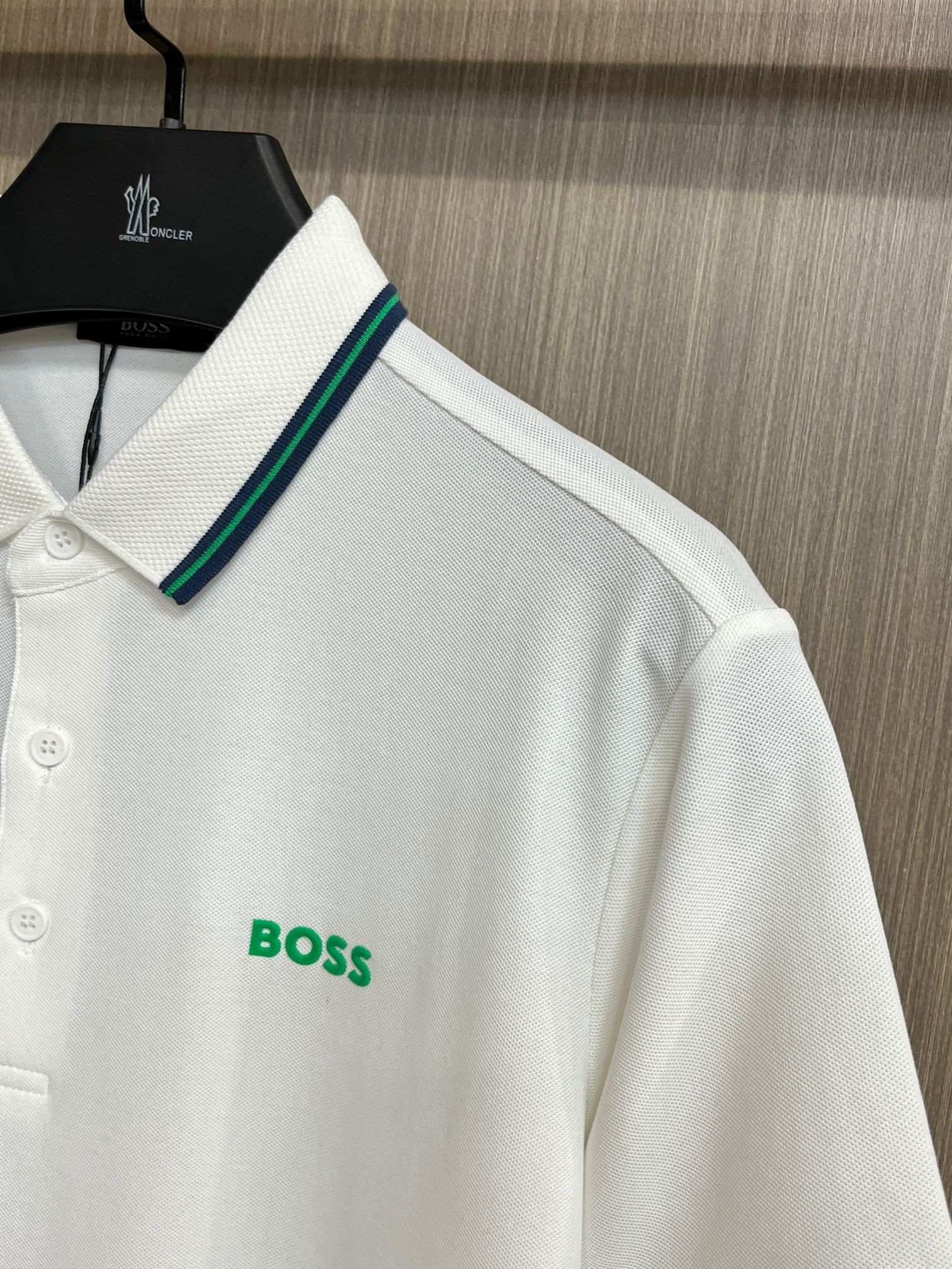 BOSS2024ss夏季新款字母logo男士翻领Polo衫！经典商务男款高端男装的天花板级别的商务男款！