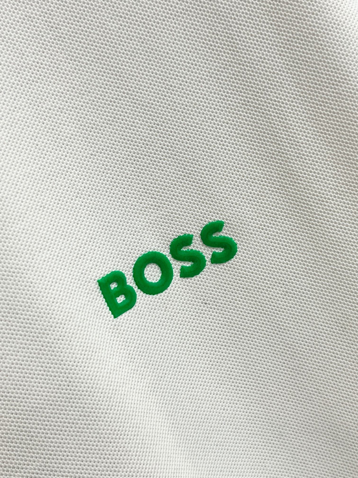 BOSS2024ss夏季新款字母logo男士翻领Polo衫！经典商务男款高端男装的天花板级别的商务男款！