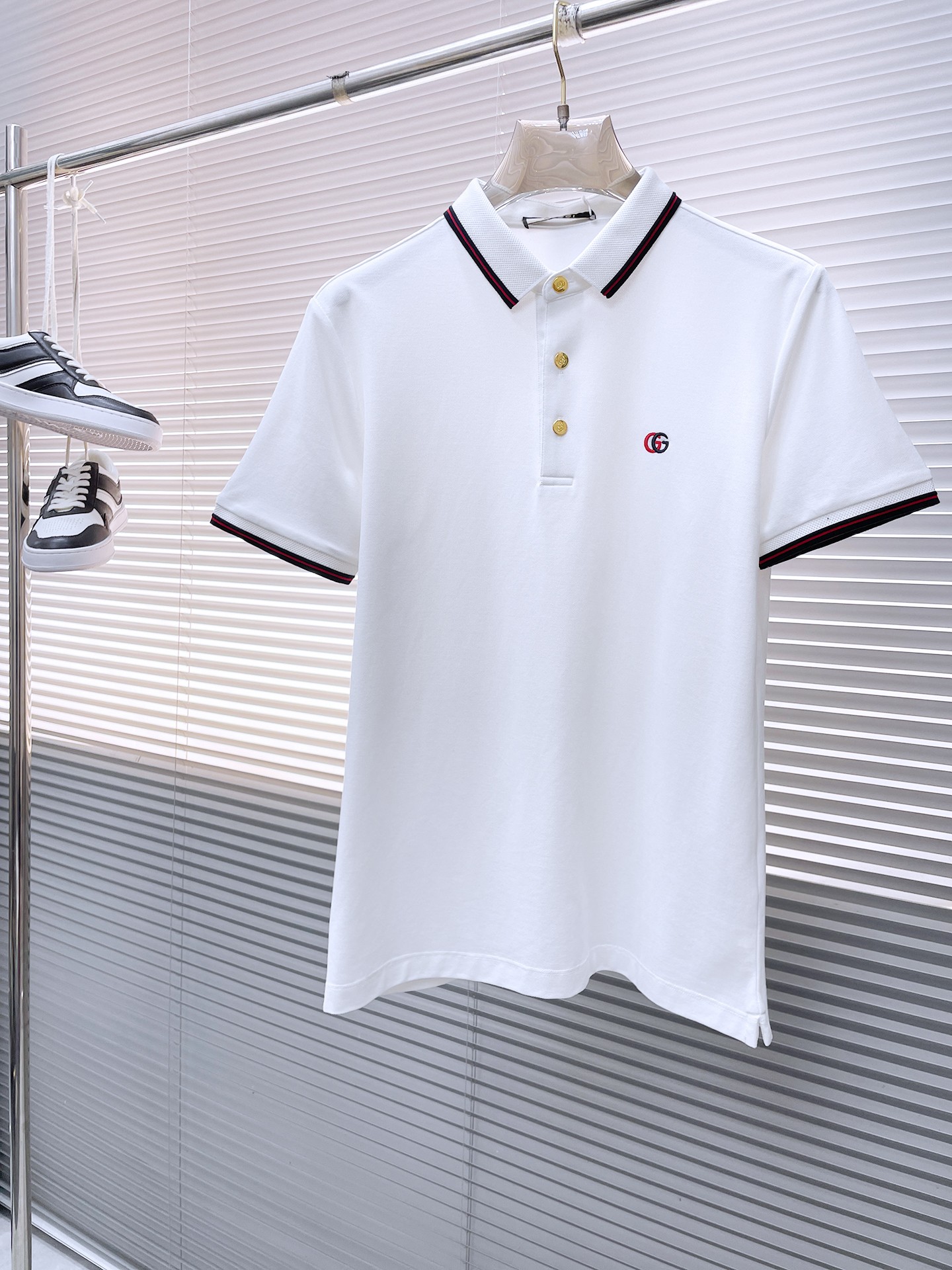 Gucci Kleding Polo Mannen Katoen Zomercollectie Fashion