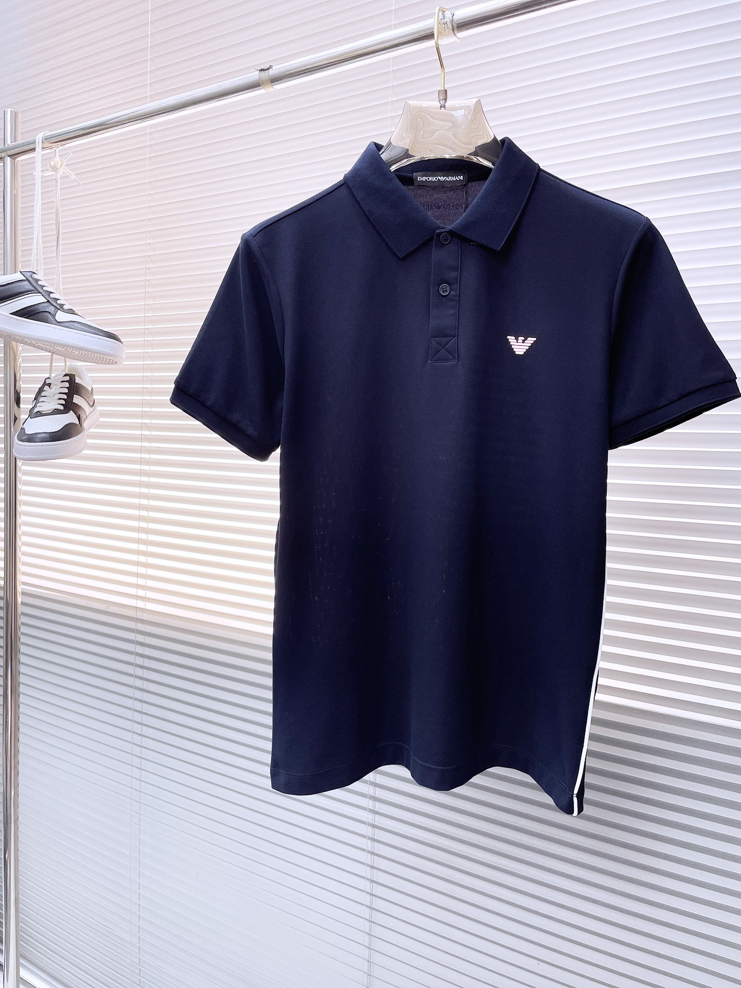 Armani Kleding Polo Nep AAA+
 Mannen Katoen Zomercollectie Fashion