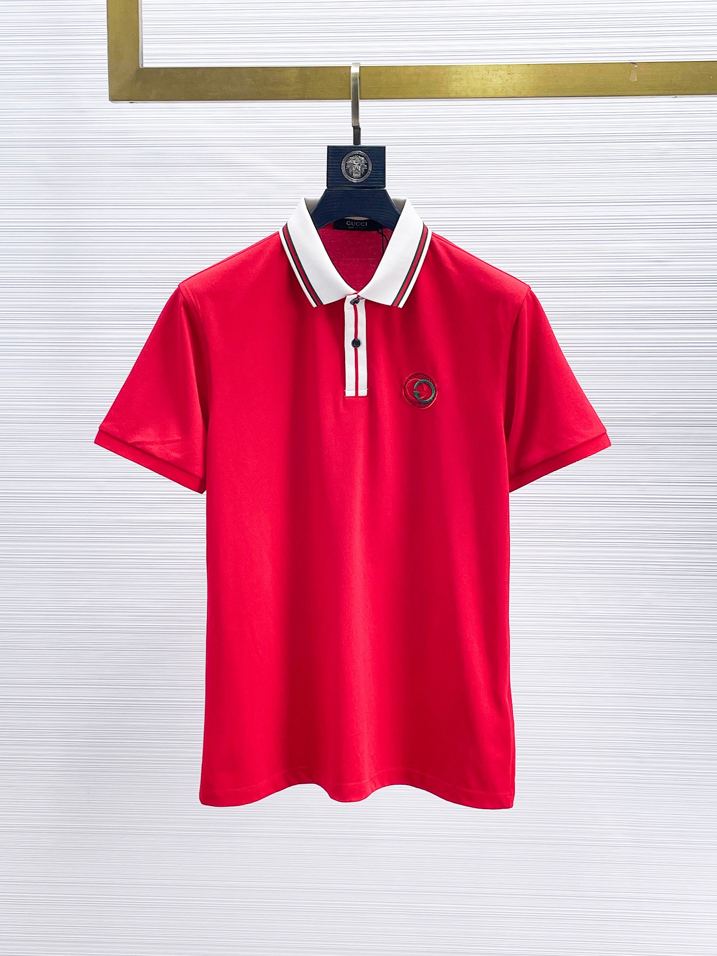 Gucci Kleding Polo T-Shirt Mannen Katoen Zomercollectie Fashion Korte mouw