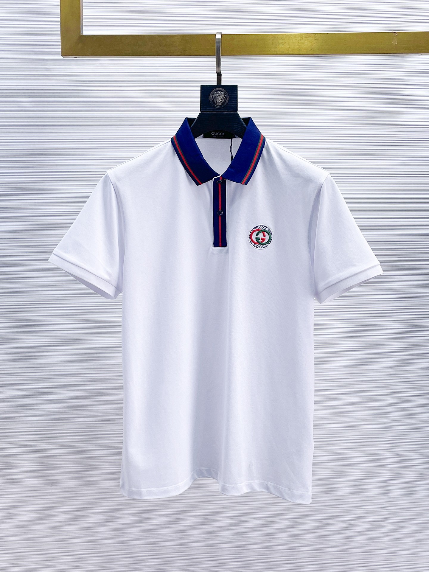 Gucci Kleding Polo T-Shirt Mannen Katoen Zomercollectie Fashion Korte mouw