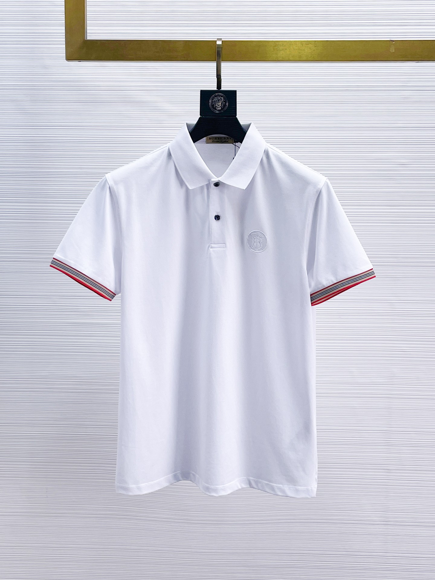 Burberry Kleding Polo T-Shirt Nieuwe designer replica
 Mannen Katoen Zomercollectie Fashion Korte mouw