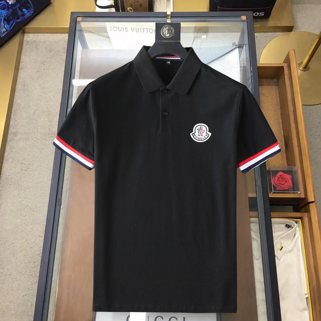 Moncler Kleding Polo Mannen Katoen Zomercollectie Fashion