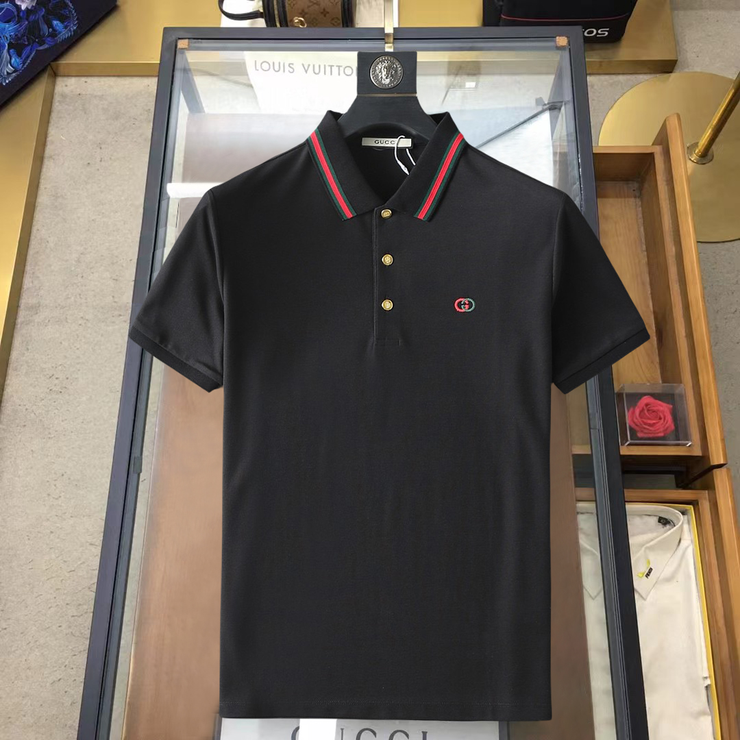 Gucci Kleding Polo Mannen Katoen Zomercollectie Fashion