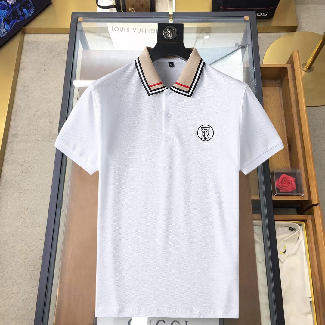 Eerste kopie
 Burberry Kleding Polo Mannen Katoen Zomercollectie Fashion