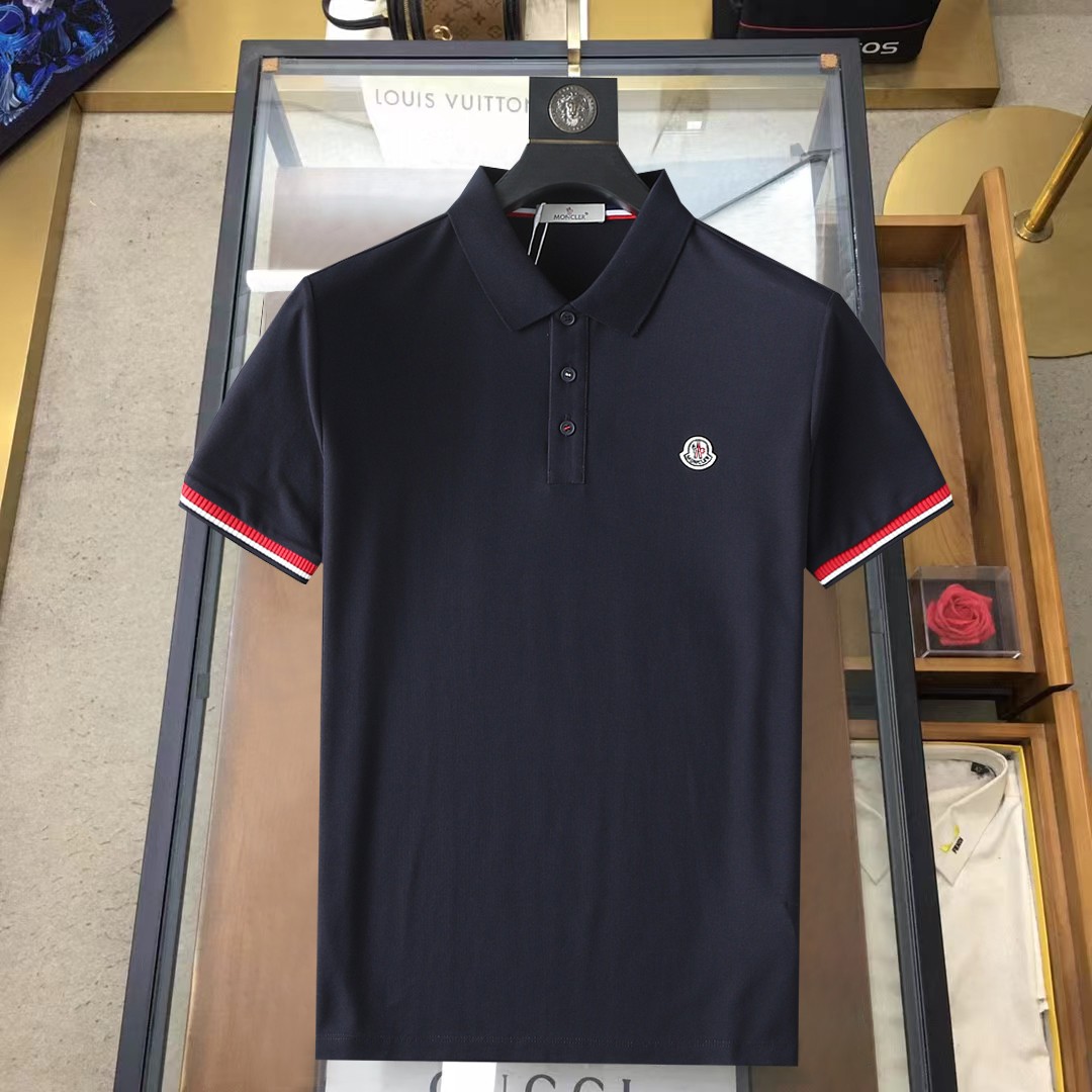 Moncler Kleding Polo Mannen Katoen Zomercollectie Fashion