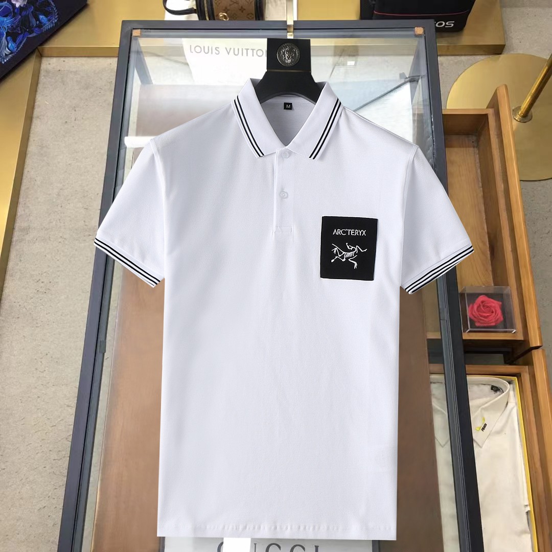 Arc’teryx Kleding Polo Mannen Katoen Zomercollectie Fashion