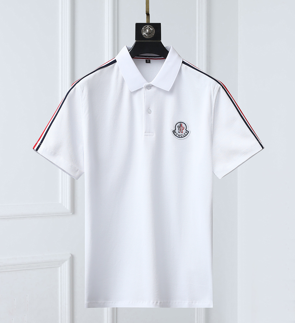 Moncler Kleding Polo Mannen Katoen Zomercollectie Fashion