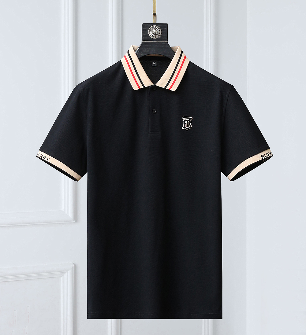 Burberry Kleding Polo Mannen Katoen Zomercollectie Fashion