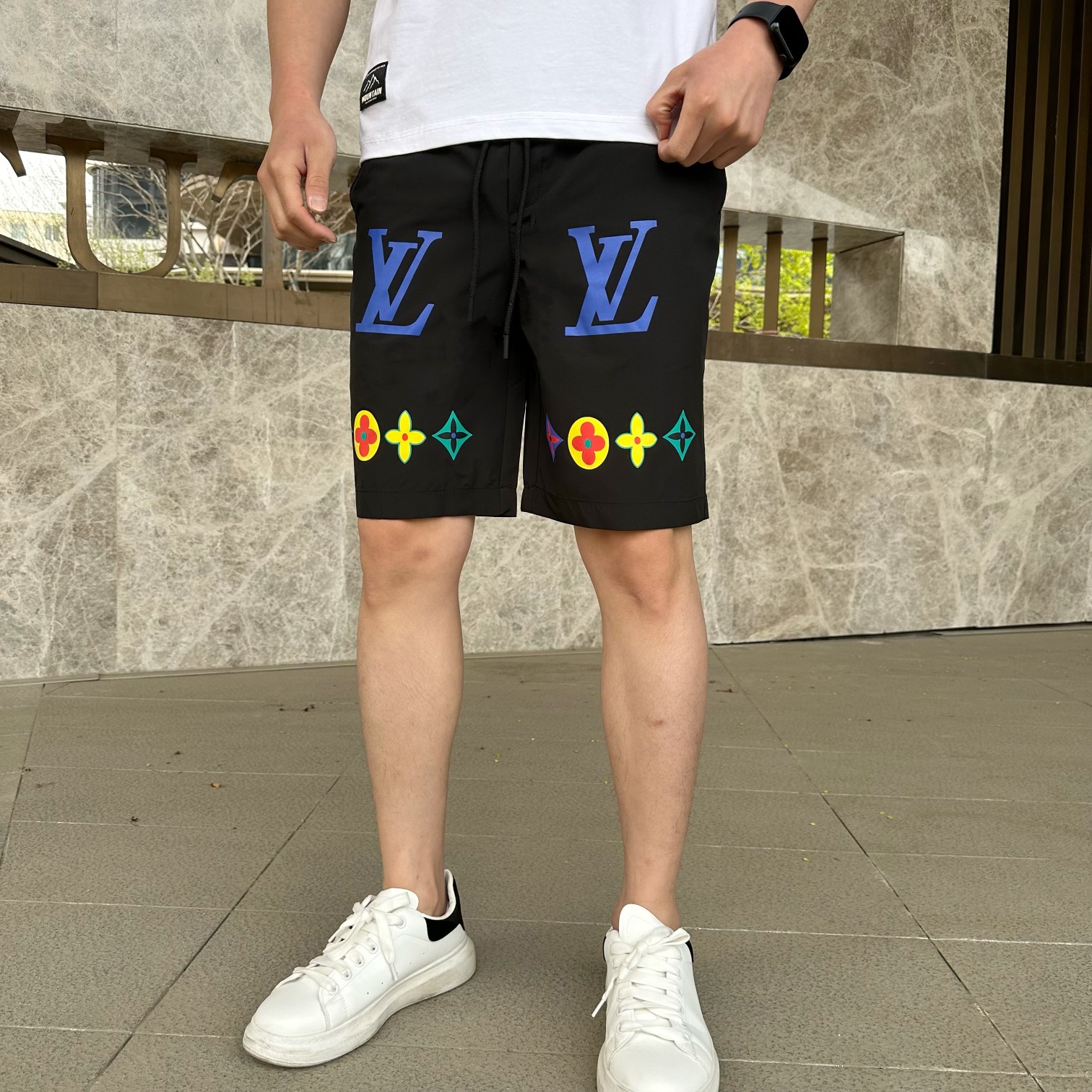 Louis Vuitton Kleding Korte Broek Mannen Lente/Zomercollectie Fashion Casual