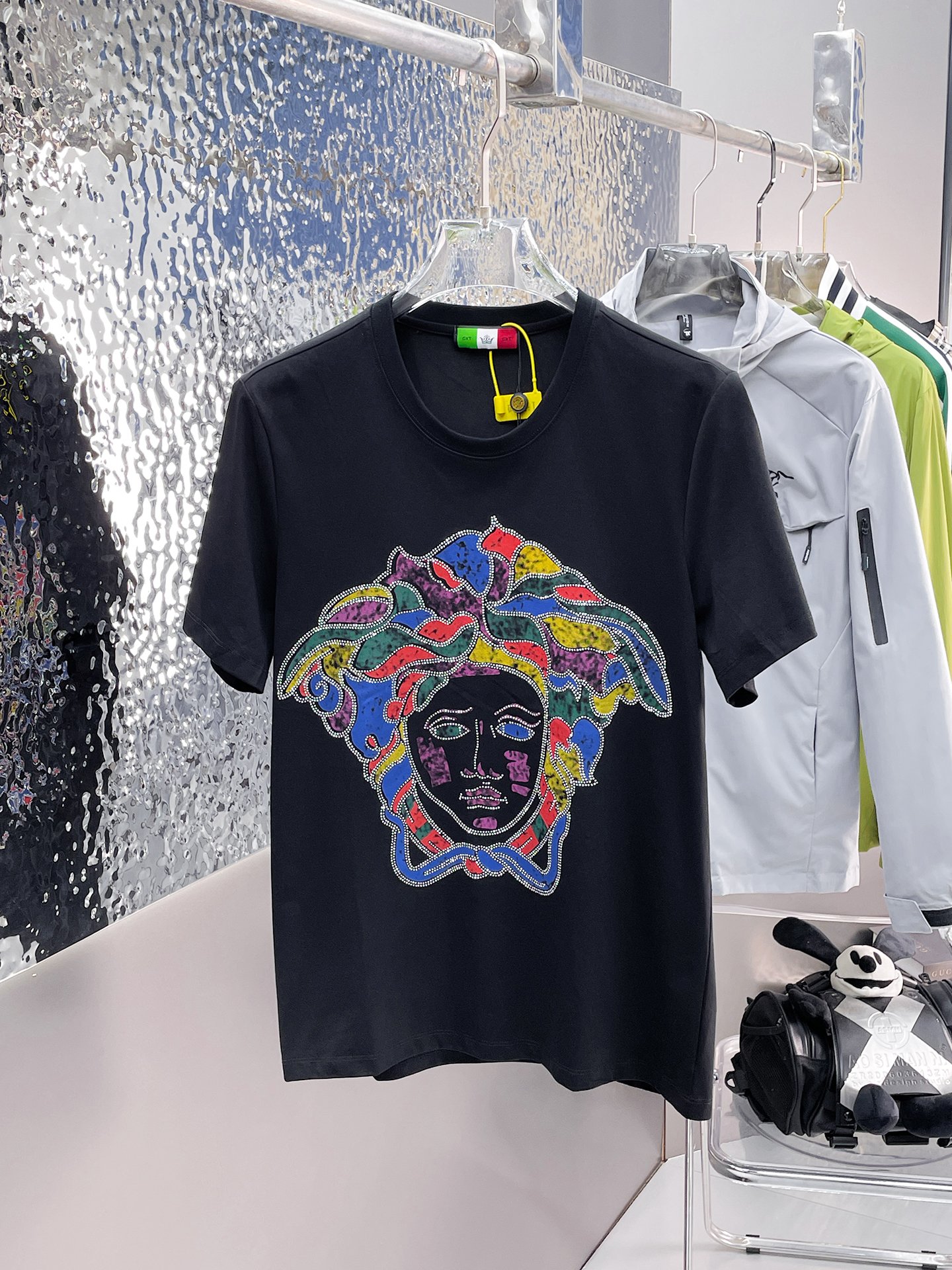 Versace Store
 Clothing T-Shirt Summer Collection Fashion Short Sleeve