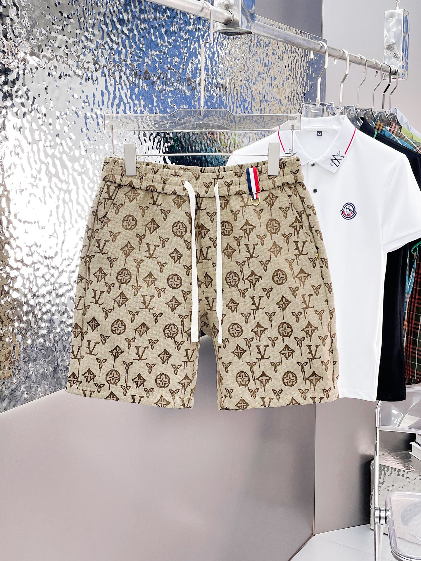 Koop de beste hoogwaardige
 Louis Vuitton Kleding Korte Broek Mannen Zomercollectie Casual