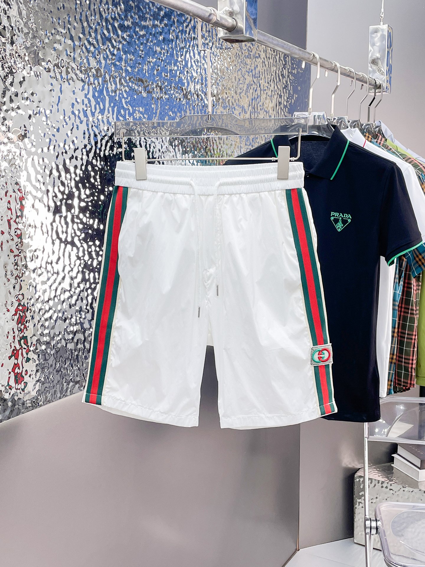 Gucci Kleding Korte Broek Mannen Zomercollectie Casual