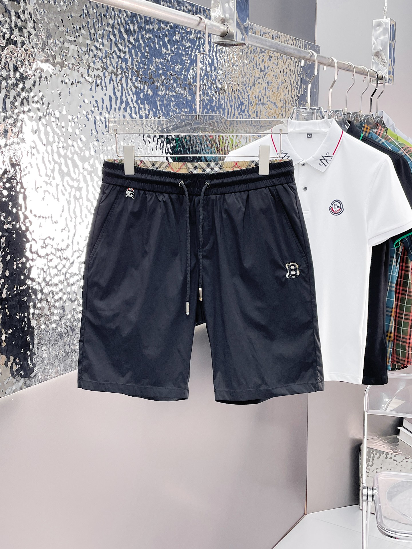 Burberry Kleding Korte Broek Mannen Zomercollectie Casual