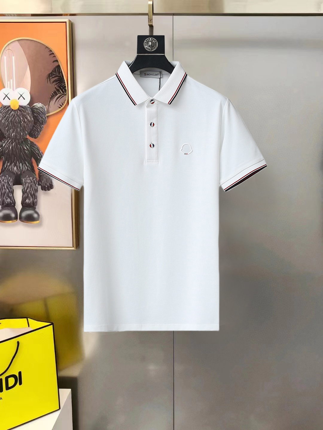 Moncler Kleding Polo Mannen Katoen Zomercollectie Fashion