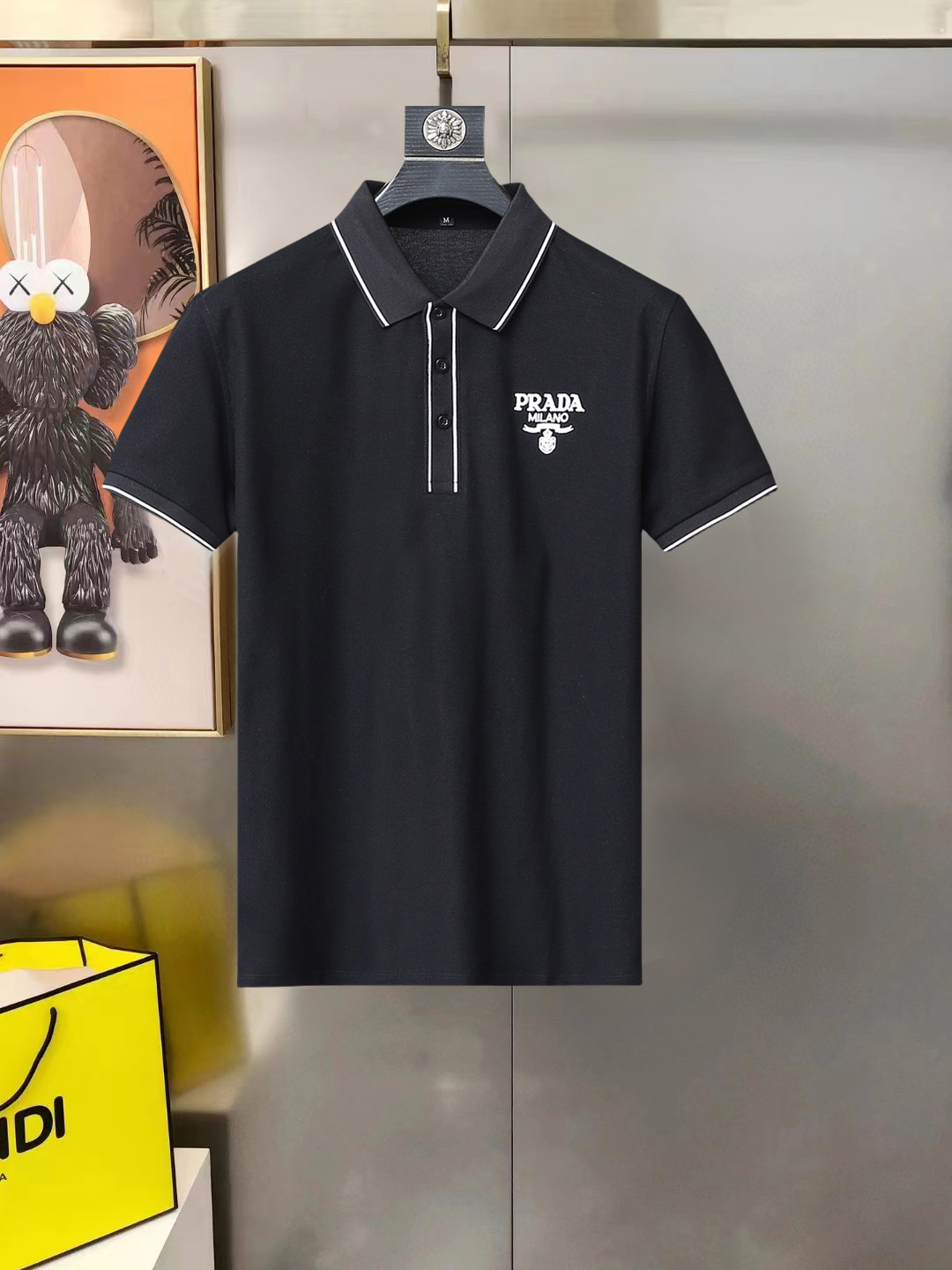 Prada Kleding Polo Goedkope replica van hoge kwaliteit
 Mannen Katoen Zomercollectie Fashion