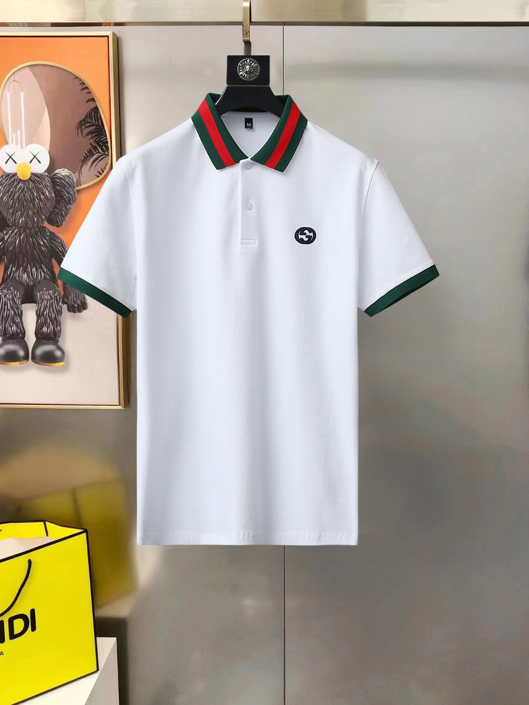 Gucci Kleding Polo Mannen Katoen Zomercollectie Fashion