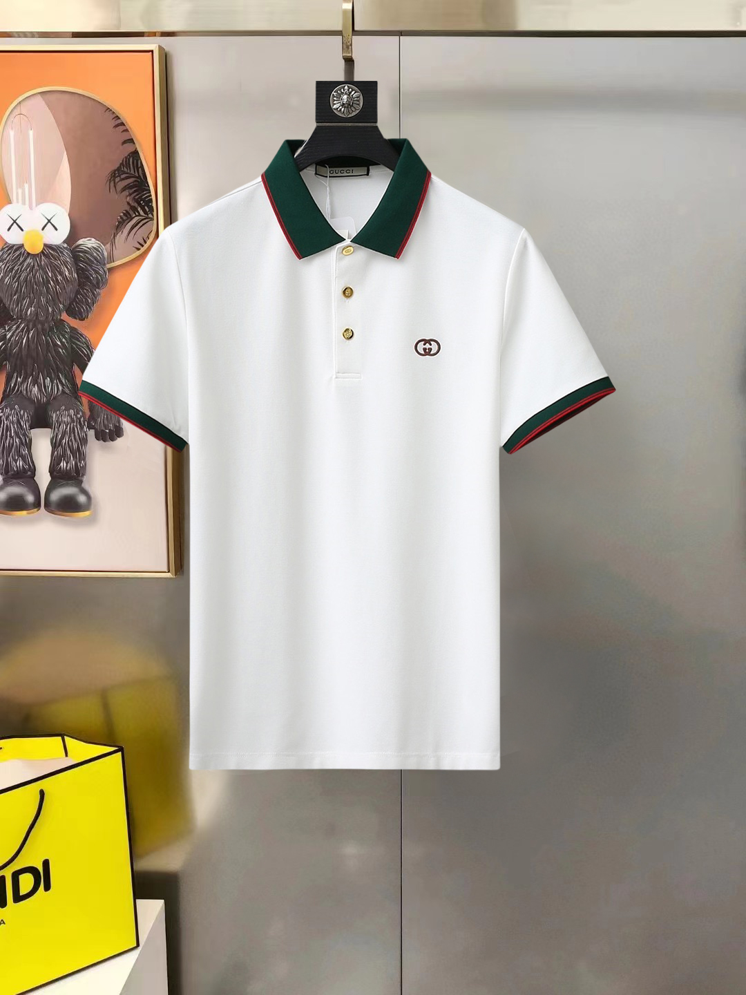 Gucci Kleding Polo 2024 AAA Replica Aangepast
 Mannen Katoen Zomercollectie Fashion