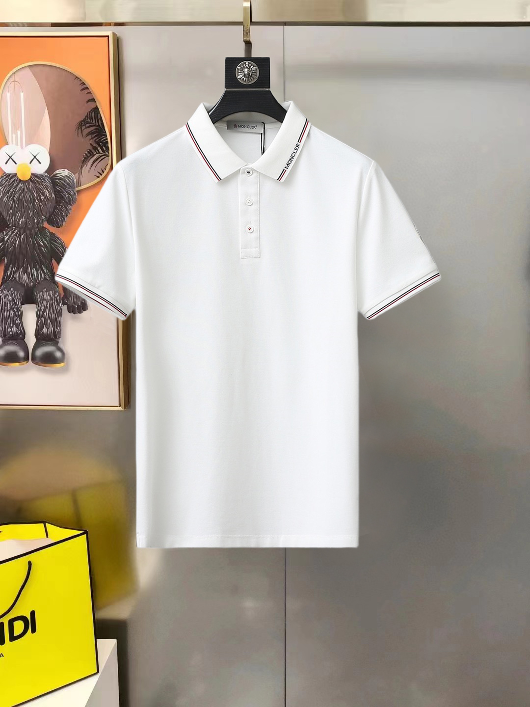 Moncler Kleding Polo Mannen Katoen Zomercollectie Fashion