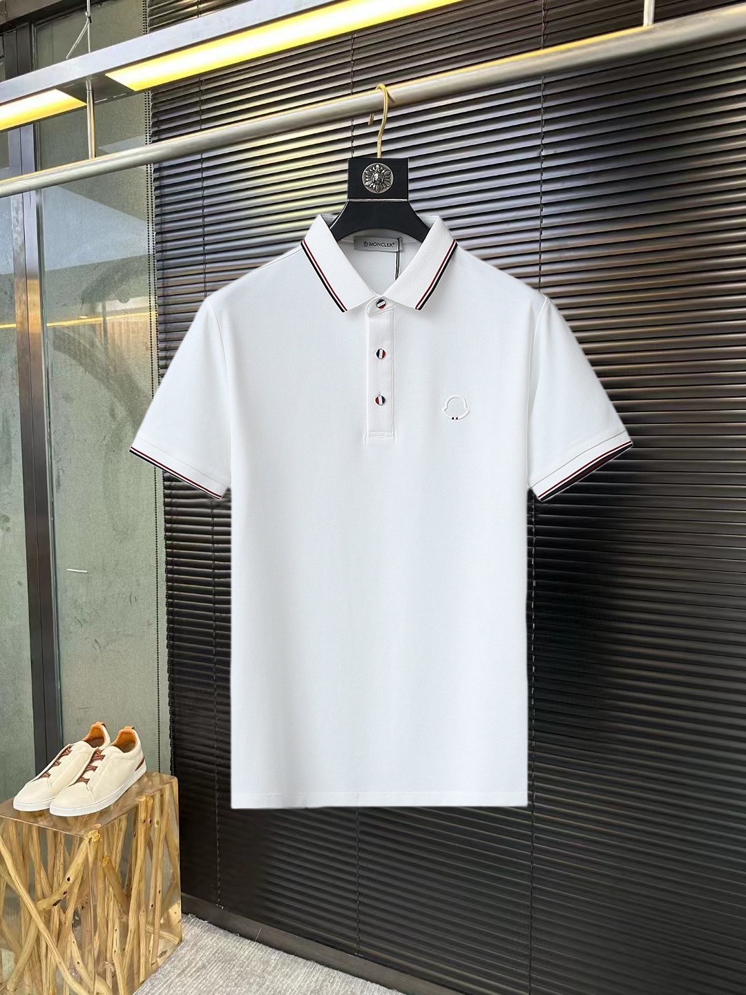 Moncler Kleding Polo Mannen Katoen Zomercollectie Fashion