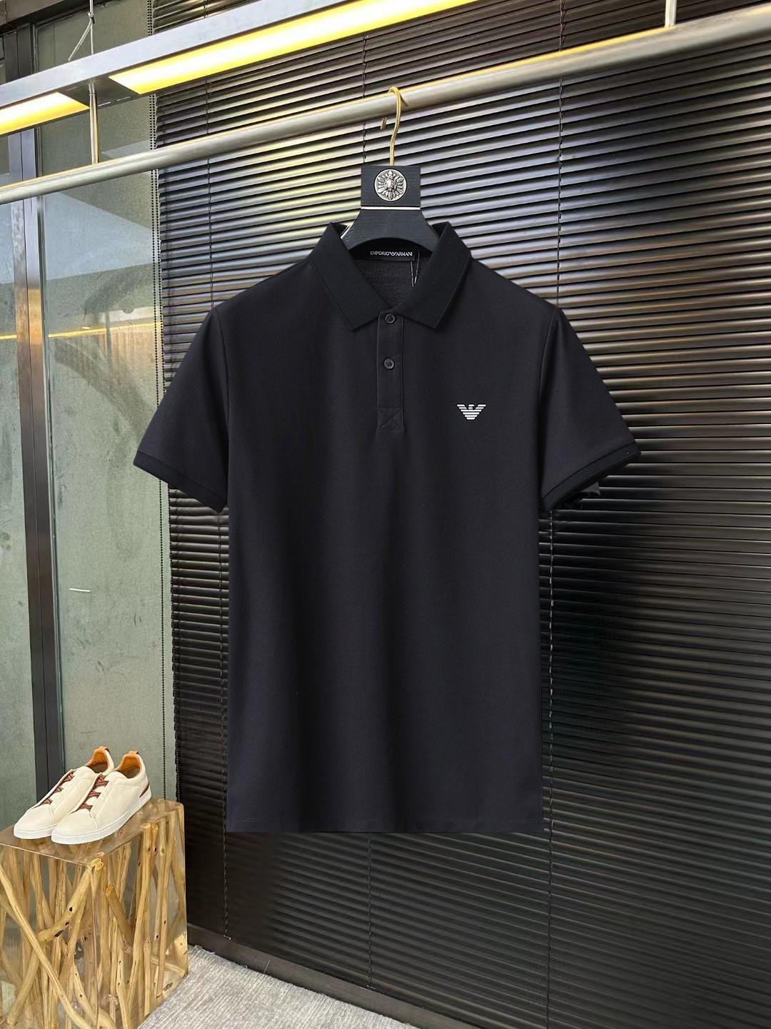 Armani Kopen Kleding Polo Mannen Katoen Zomercollectie Fashion