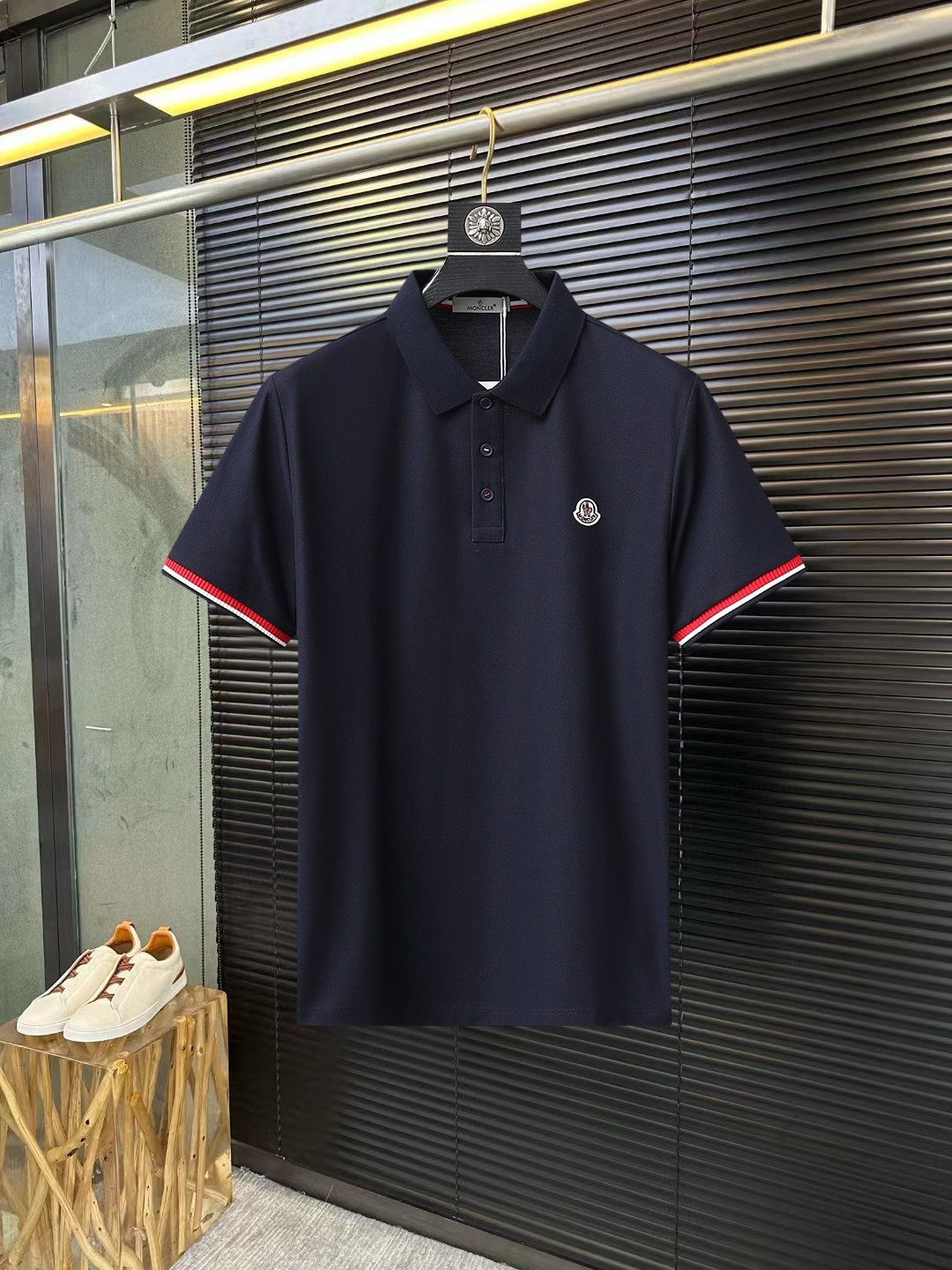 Moncler Kleding Polo Mannen Katoen Zomercollectie Fashion