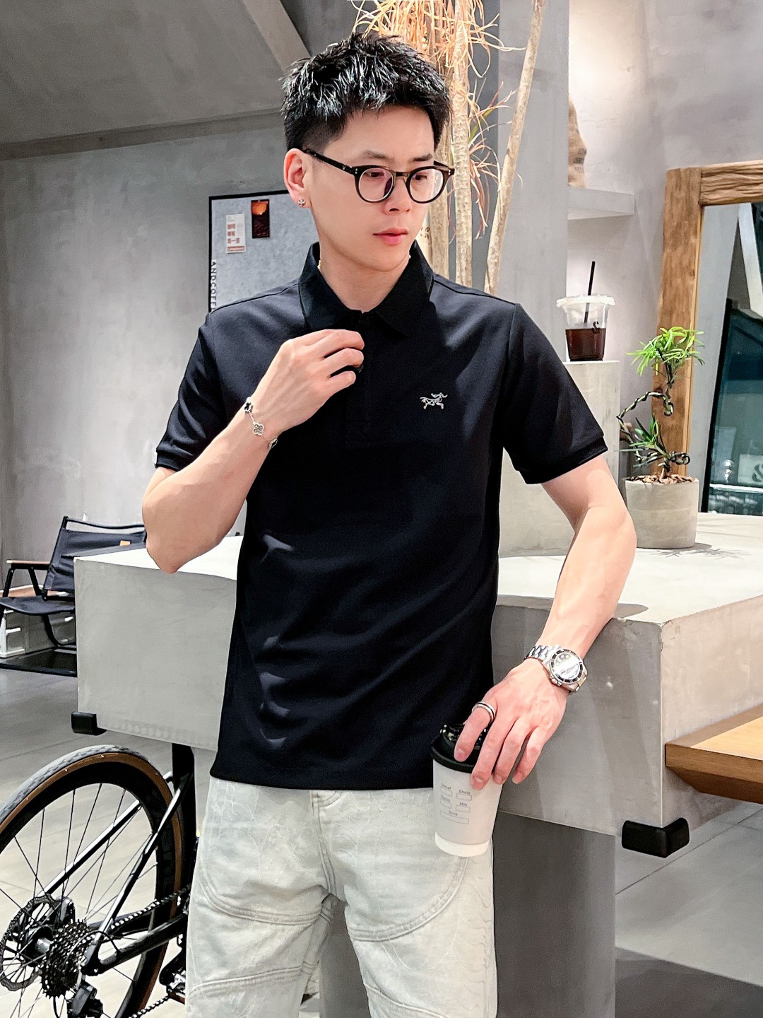 Arcteryx Kleding Polo Mannen Katoen Zomercollectie Fashion