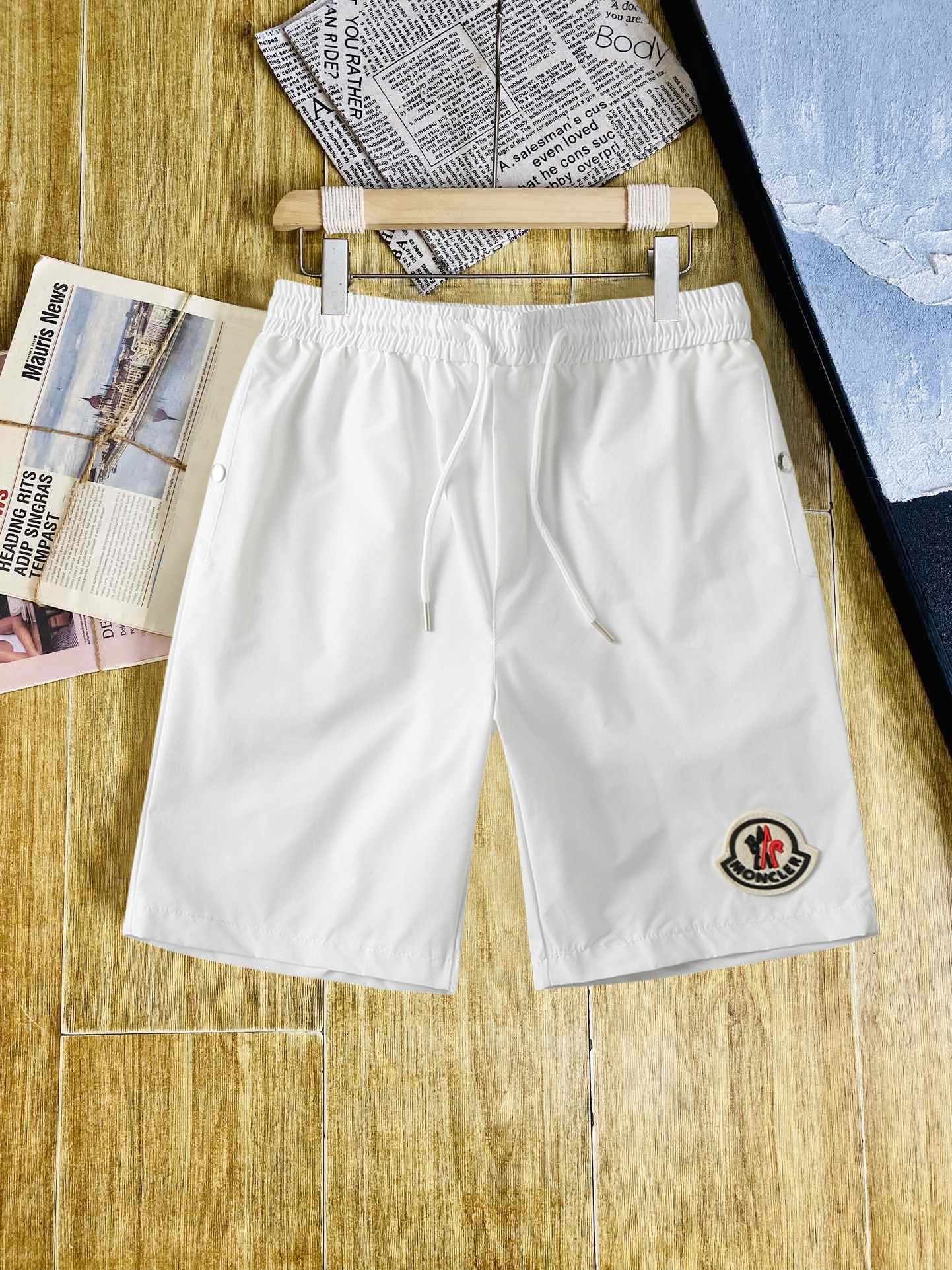 Moncler Kleding Korte Broek Katoen Zomercollectie Casual