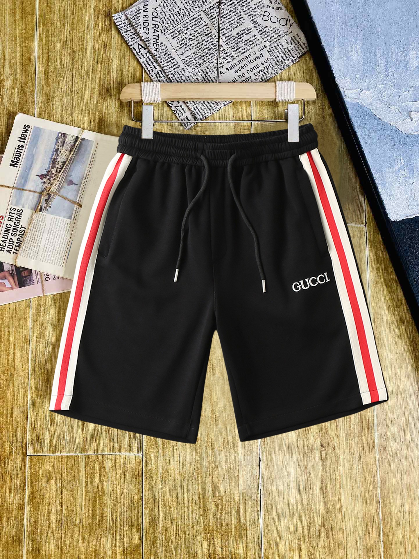 Gucci Kleding Korte Broek Katoen Zomercollectie Casual