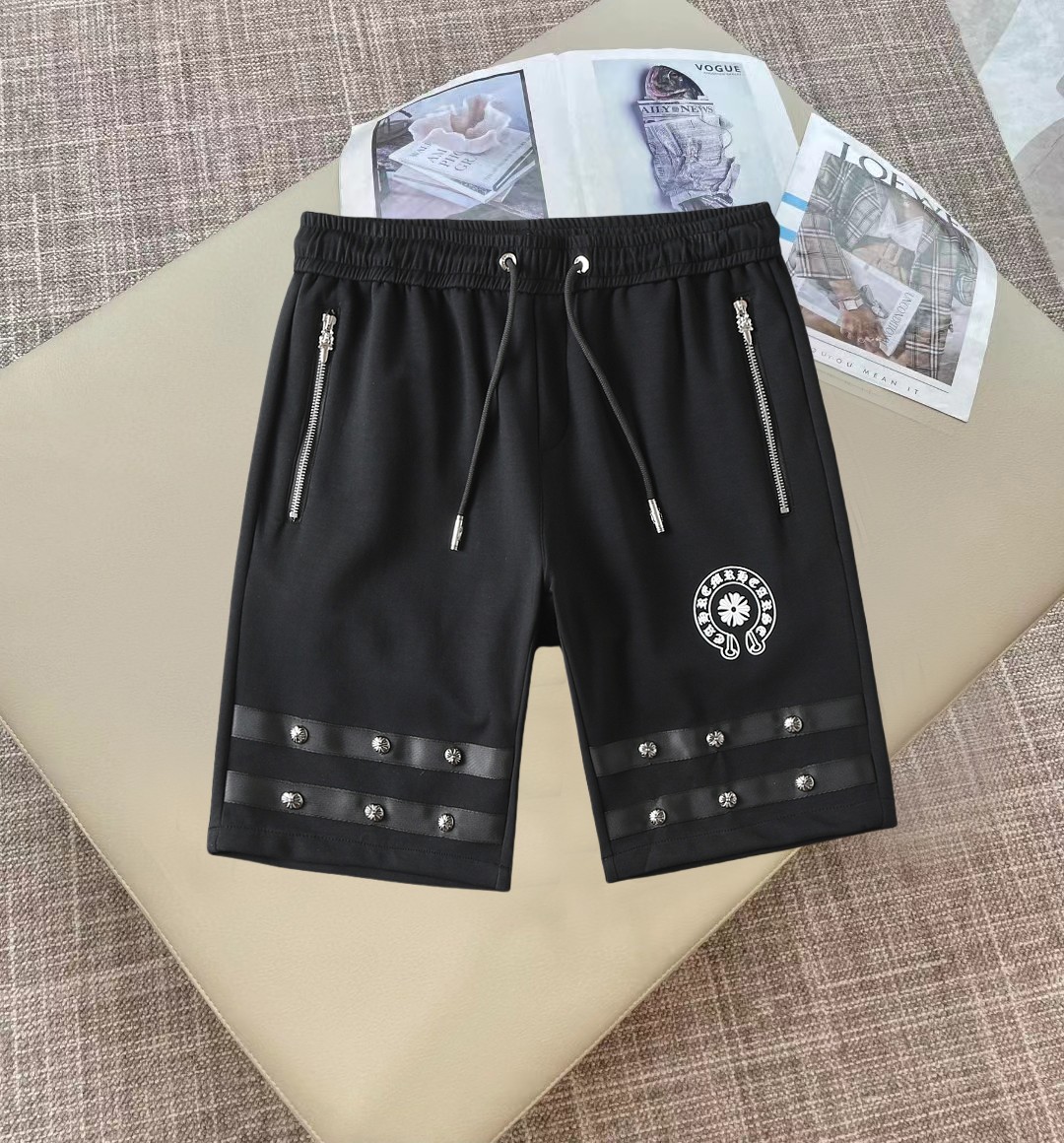 Chrome Hearts Kleding Korte Broek Katoen Zomercollectie Casual