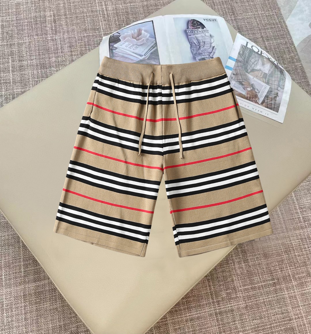 Burberry Kleding Korte Broek 1: 1 replica
 Katoen Zomercollectie Casual