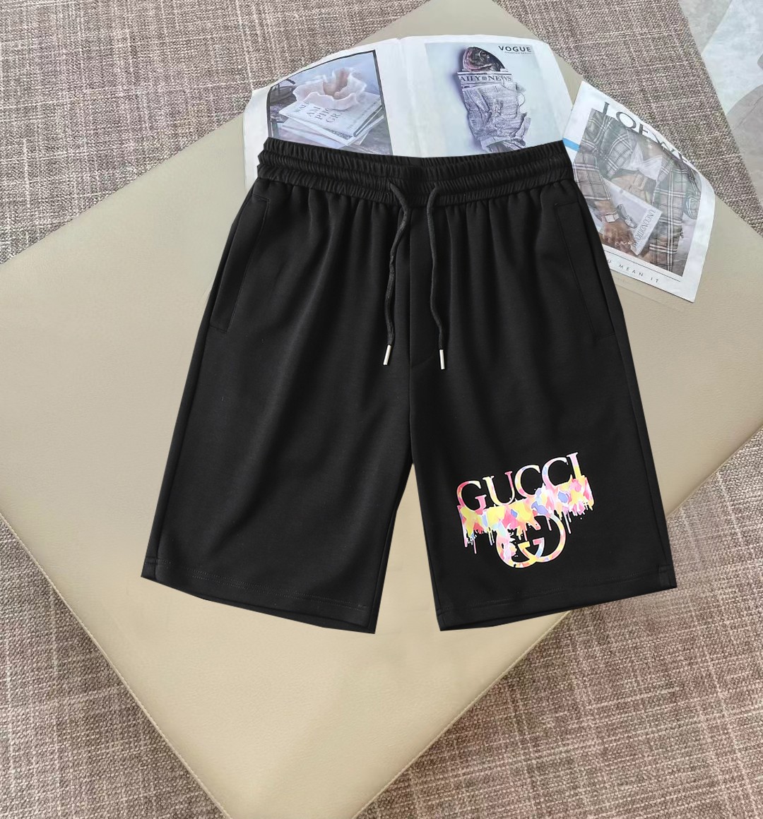 Gucci Kleding Korte Broek Verkoop van hoge kwaliteit
 Katoen Zomercollectie Casual