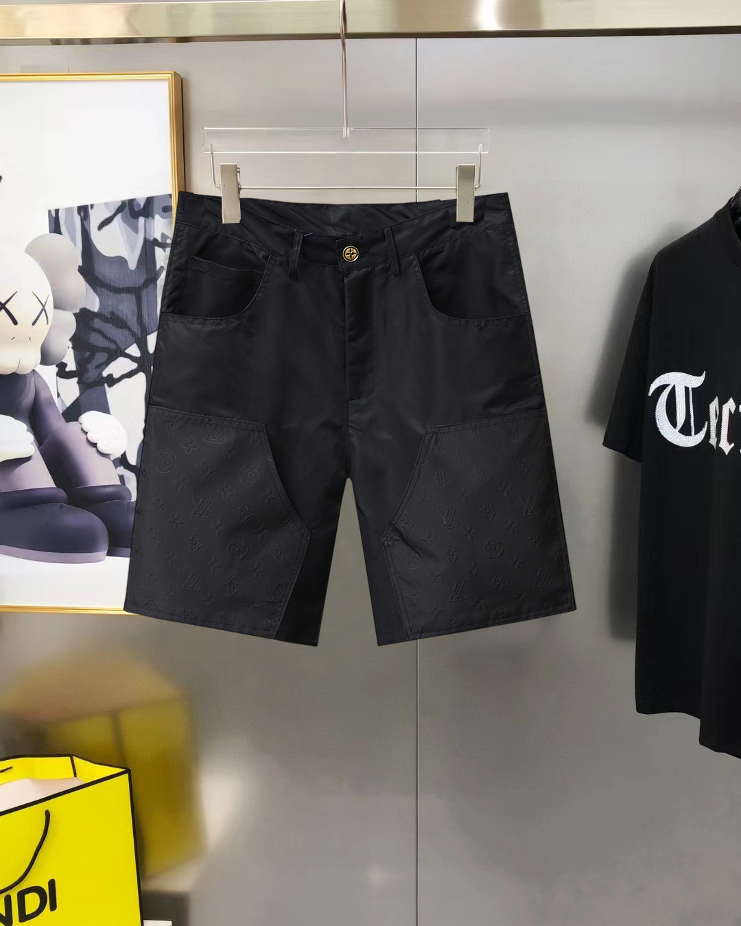 Louis Vuitton Kleding Korte Broek Mannen Zomercollectie Casual